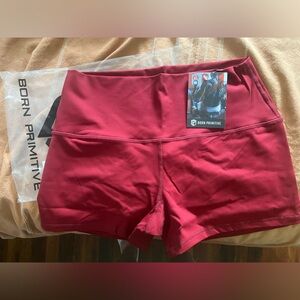 Born Primitive Wine New Heights Booty Shorts size XL